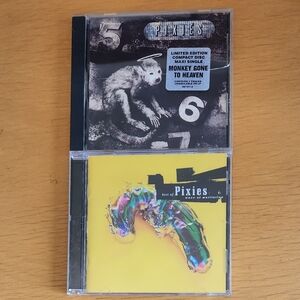 Pixies "Monkey Gone To Heaven", "Best Of - Wave of Mutilation" - CDs (Lot of 2) 